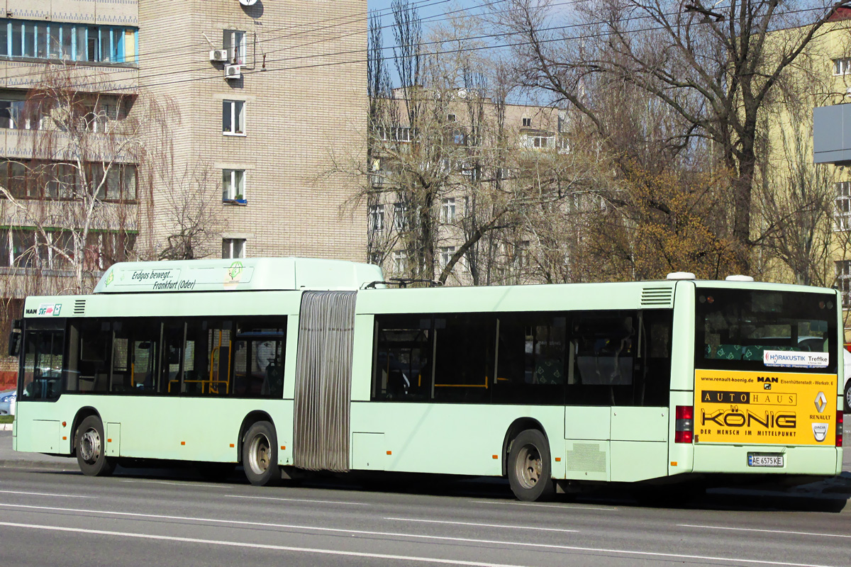 Днепропетровская область, MAN A23 NG313 CNG № AE 6575 KE