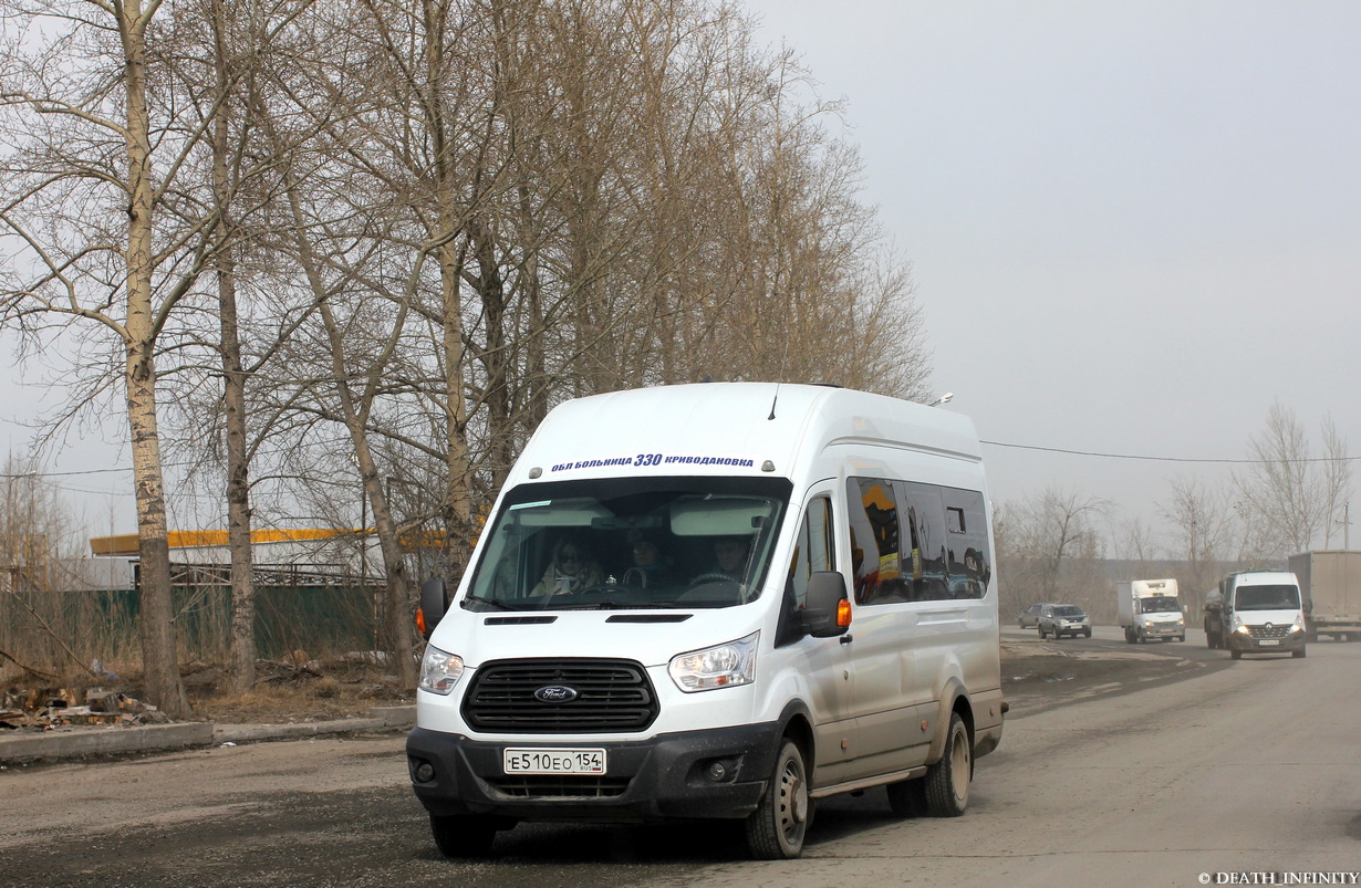 Новосибирская область, Ford Transit FBD [RUS] (Z6F.ESG.) № Е 510 ЕО 154