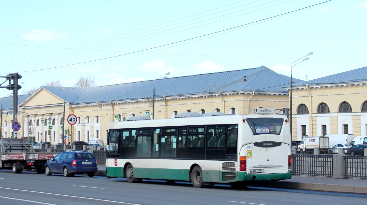 Санкт-Петербург, Scania OmniLink I (Скания-Питер) № 7840