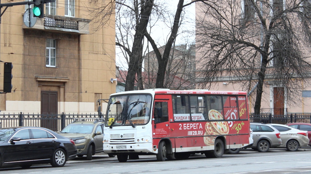 Санкт-Петербург, ПАЗ-320402-05 № 427