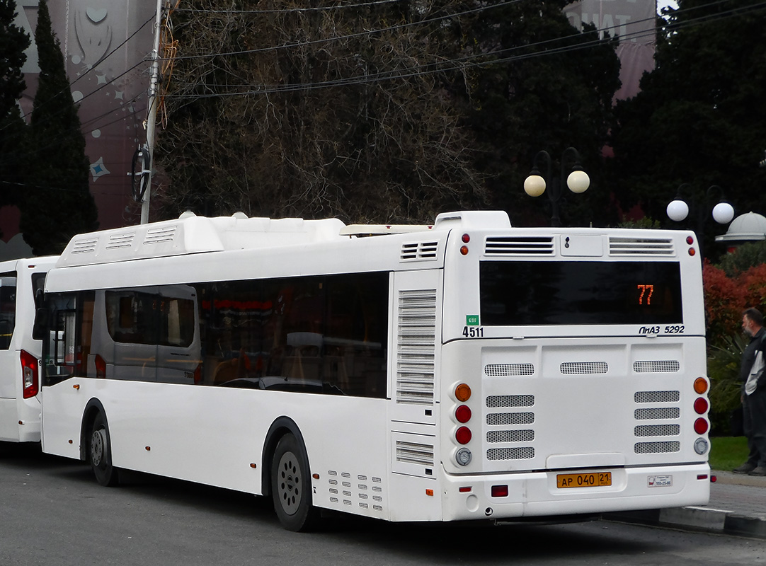 Краснодарский край, ЛиАЗ-5292.67 (CNG) № 4511