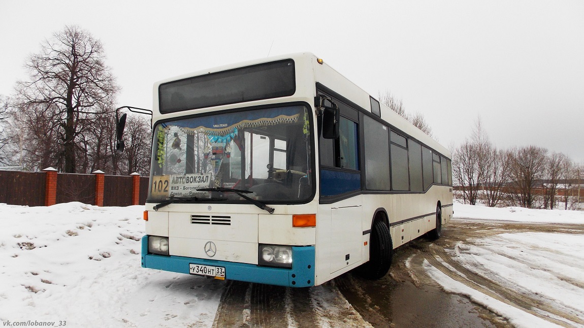 Vladimir region, Mercedes-Benz O405N2 Nr. У 340 НТ 33