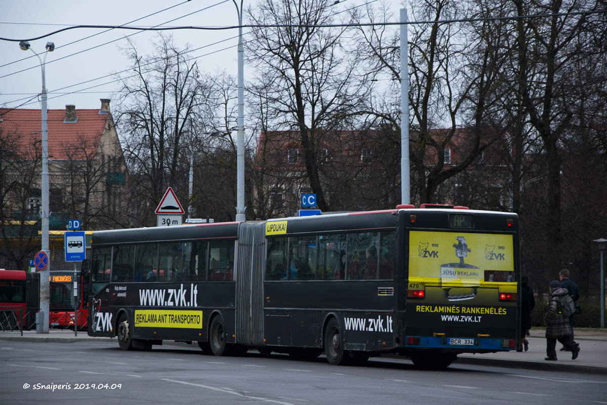 Литва, Mercedes-Benz O405G № 470