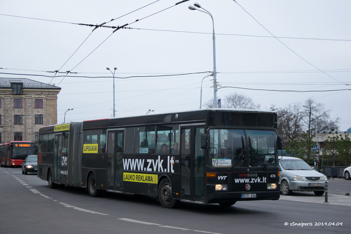 Литва, Mercedes-Benz O405G № 470