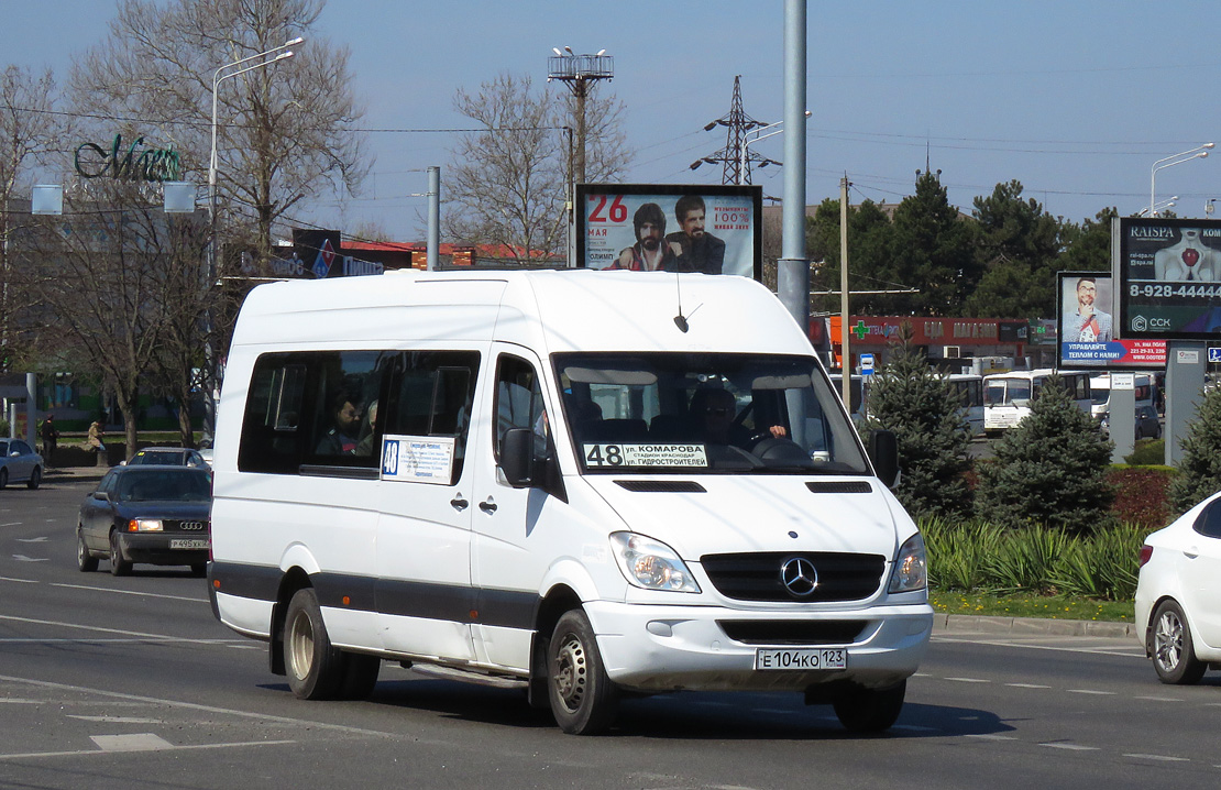 Краснодарский край, Луидор-22360C (MB Sprinter) № Е 104 КО 123