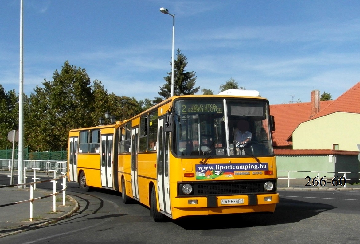 Венгрия, Ikarus 280 (Vasi Volán) № AFF-651