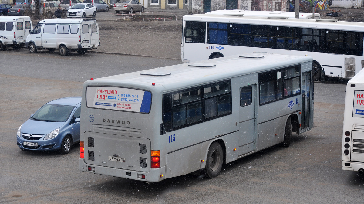 Омская вобласць, Daewoo BS106 Royal City (Ulsan) № 115