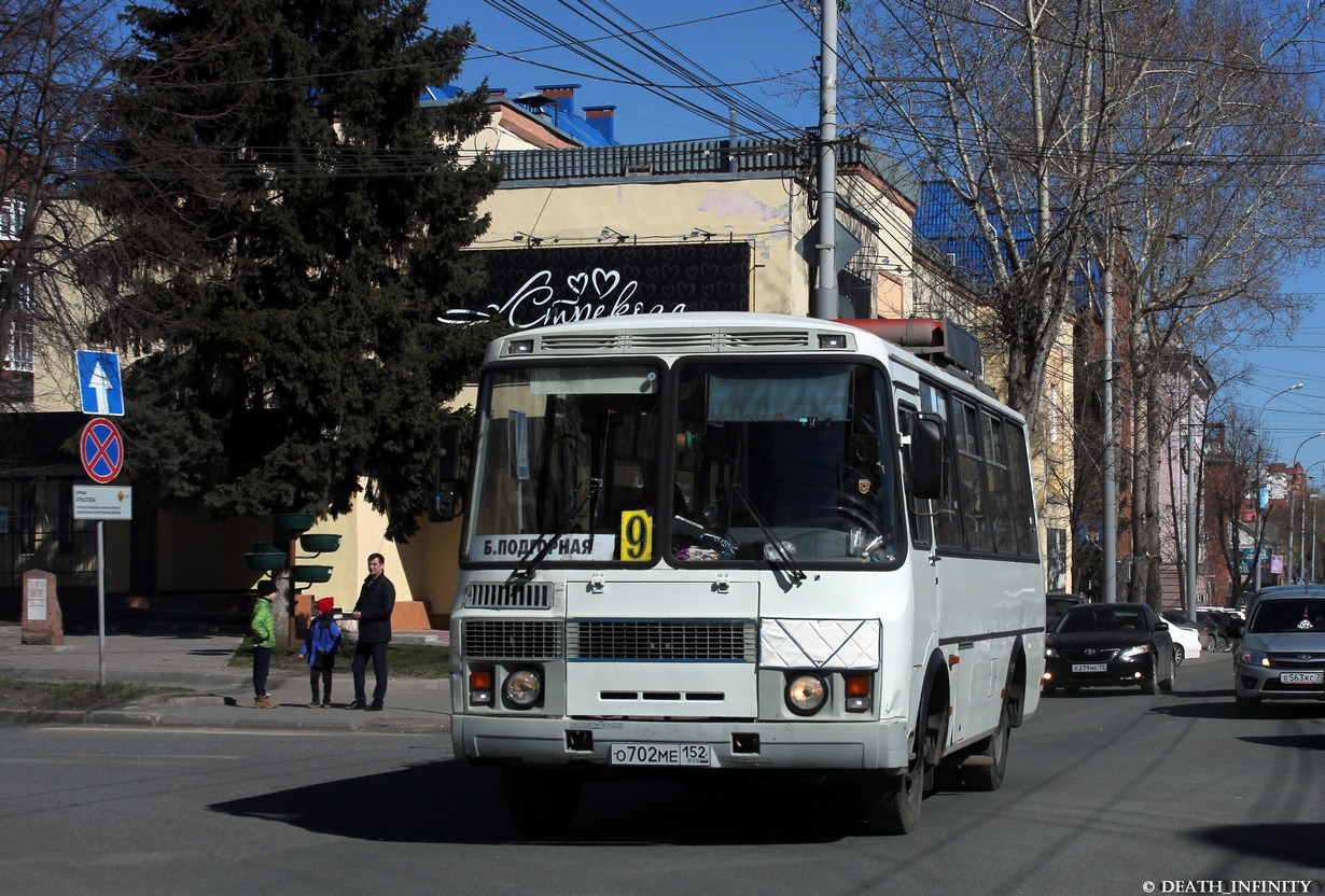 Томская область, ПАЗ-32054 № О 702 МЕ 152