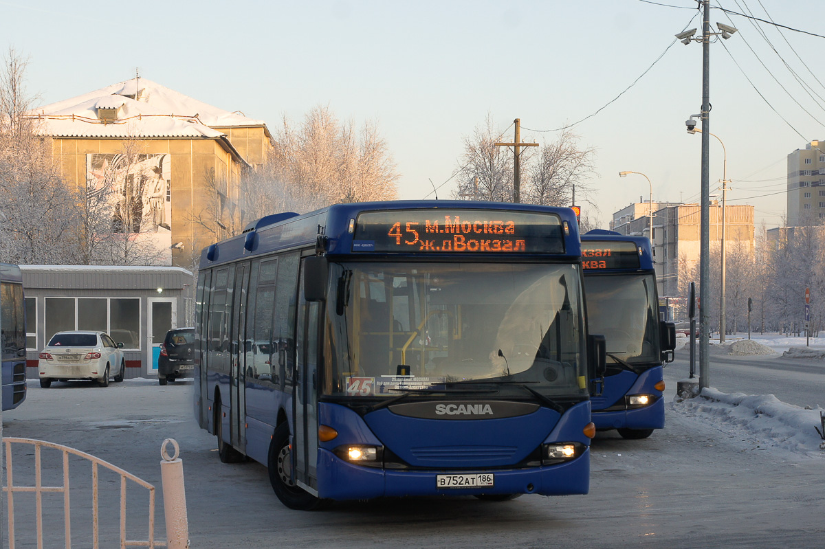 Ханты-Мансийский АО, Scania OmniLink I (Скания-Питер) № В 752 АТ 186