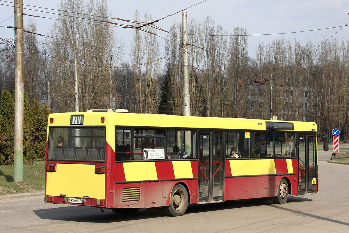 Пензенская область, Mercedes-Benz O405 № Р 455 ОВ 58