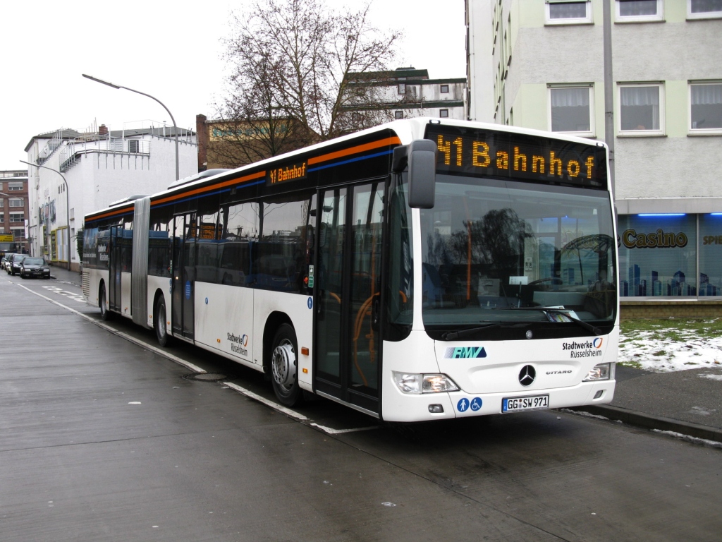 Hesse, Mercedes-Benz O530G Citaro facelift G № 971