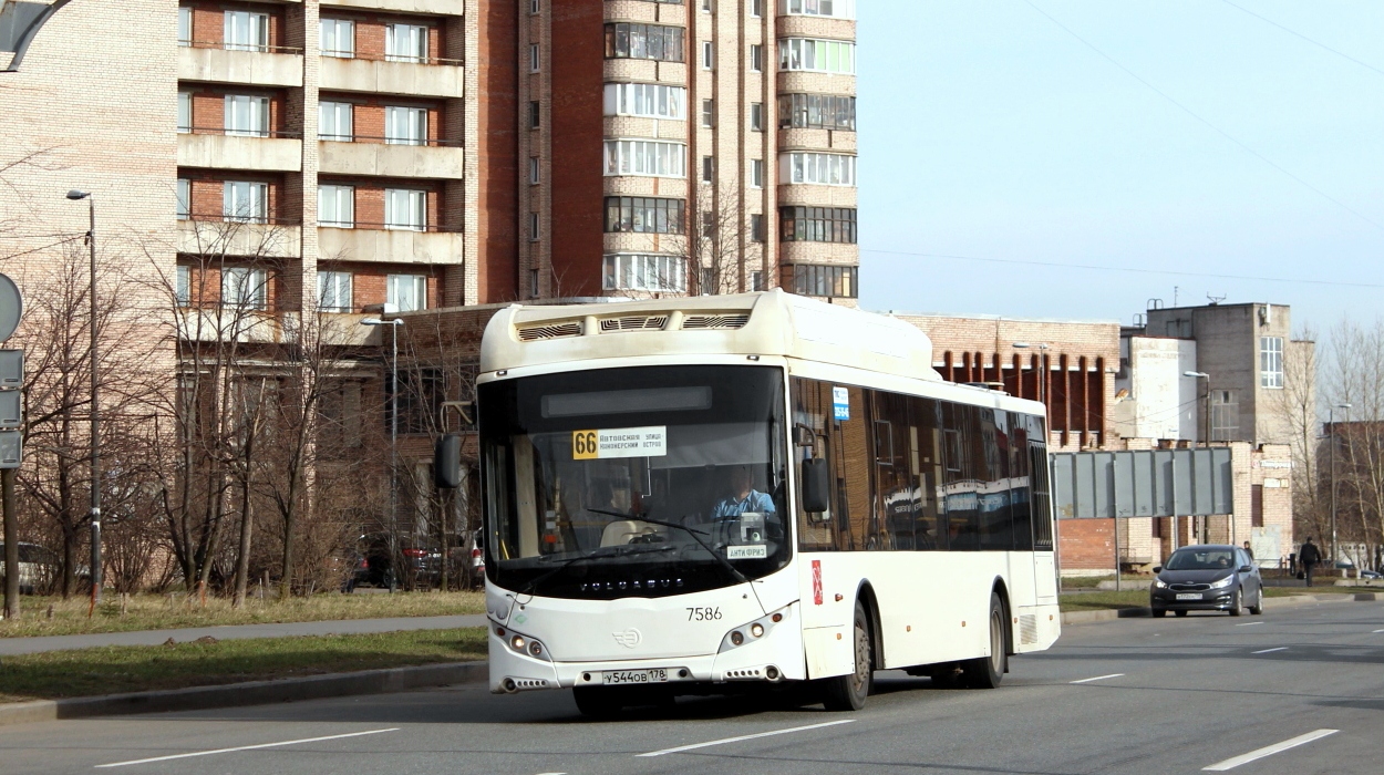 Санкт-Петербург, Volgabus-5270.G2 (CNG) № 7586