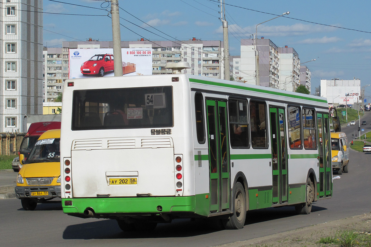 Пензенская область, ЛиАЗ-5256.46 № АУ 202 58