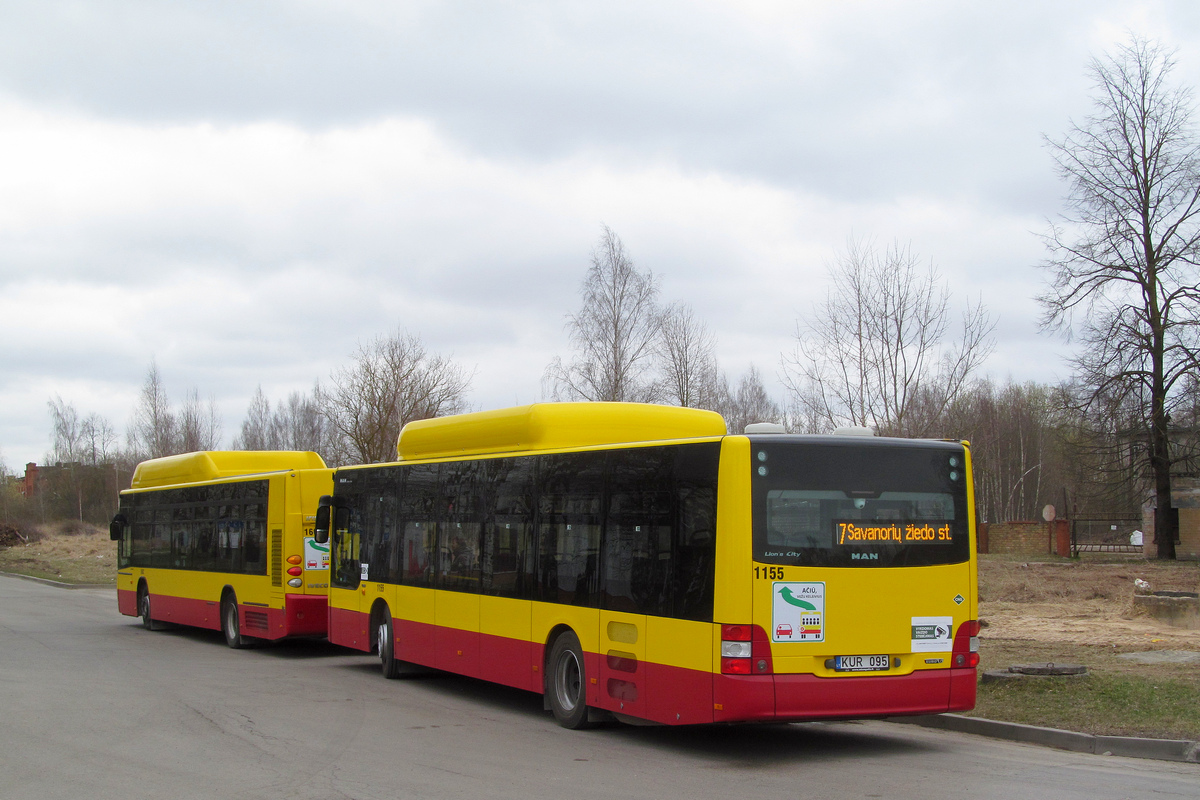 Литва, MAN A21 Lion's City NL273 CNG № 1155