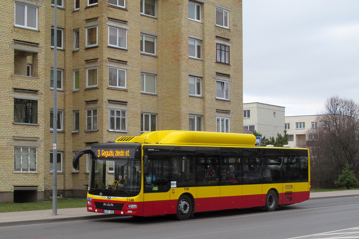 Литва, MAN A21 Lion's City NL273 CNG № 1146