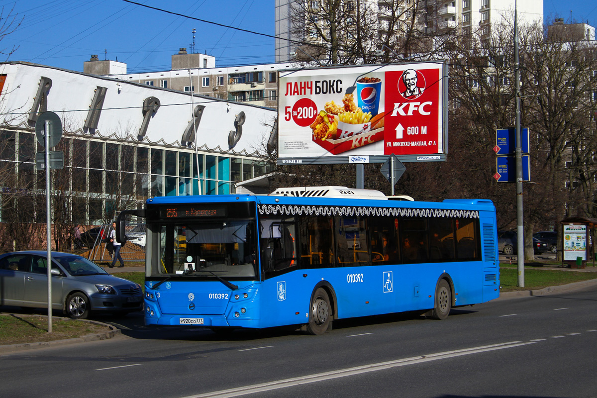 Moskva, LiAZ-5292.65 č. 010392