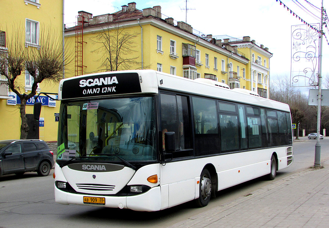 Вологодская область, Scania OmniLink I (Скания-Питер) № АВ 909 35