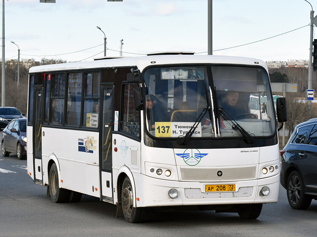 Тюменская область, ПАЗ-320412-05 "Вектор" № АР 208 72