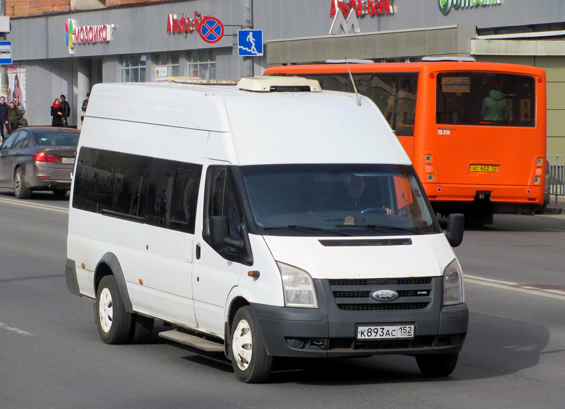 Nizhegorodskaya region, Nizhegorodets-222702 (Ford Transit) # К 893 АС 152