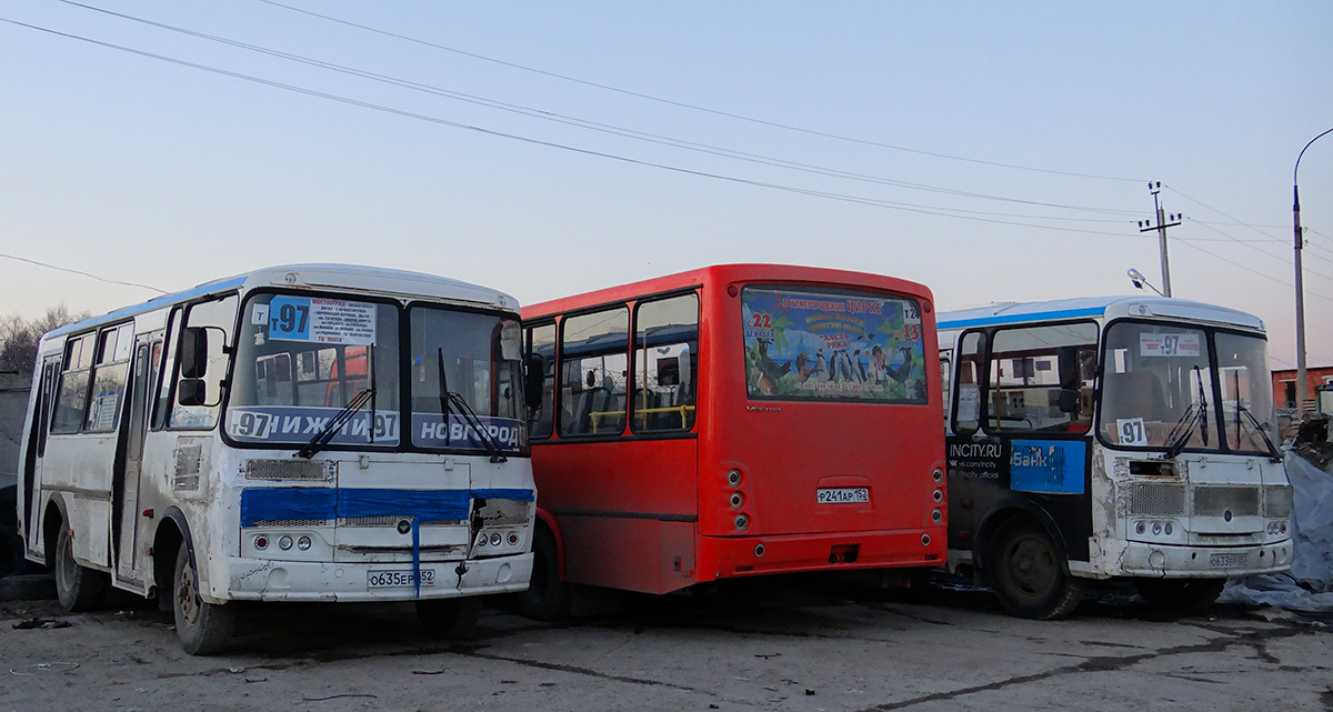 Нижегородская область, ПАЗ-32054 № О 635 ЕР 152; Нижегородская область — Автопарки