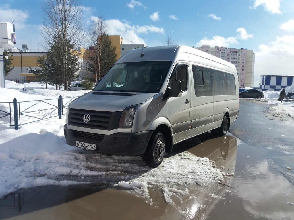 Khanty-Mansi AO, Luidor-22370C (Volkswagen Crafter) # О 702 АС 186