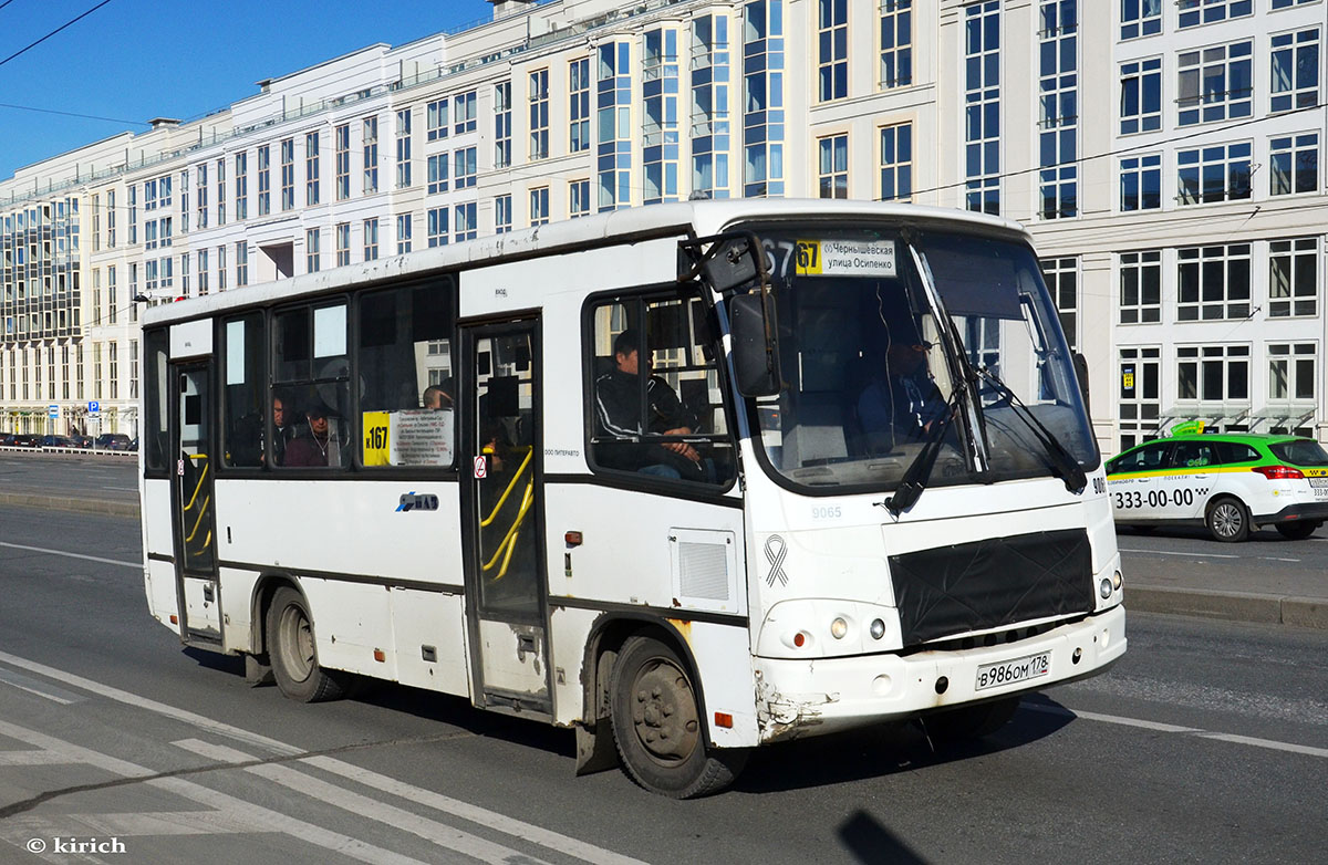 Санкт-Петербург, ПАЗ-320402-05 № 9065