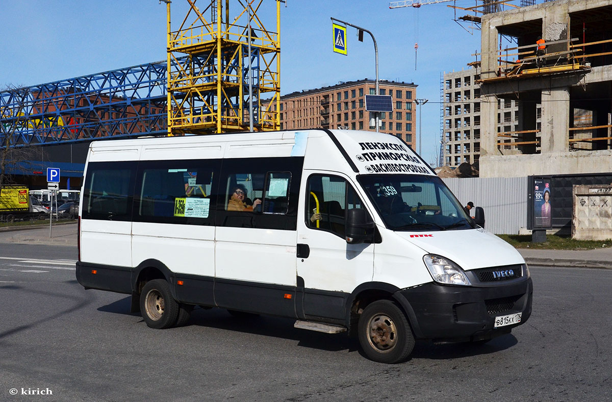 Санкт-Петербург, Росвэн-3265 (IVECO Daily 50С15) № n837