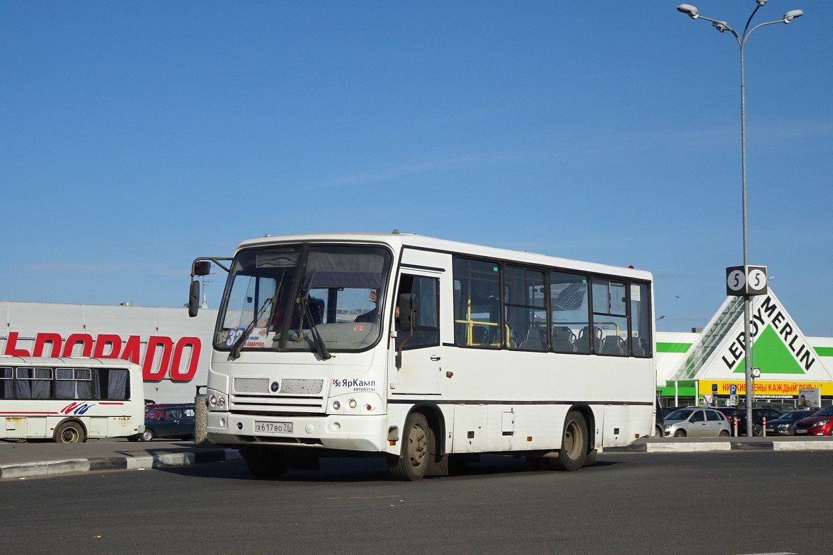 Ярославская область, ПАЗ-320402-05 № Х 617 ВО 76