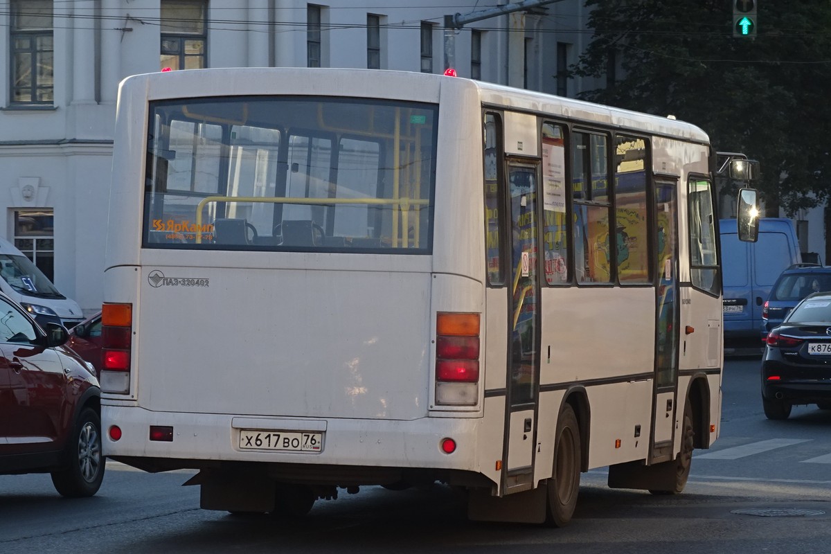 Ярославская область, ПАЗ-320402-05 № Х 617 ВО 76