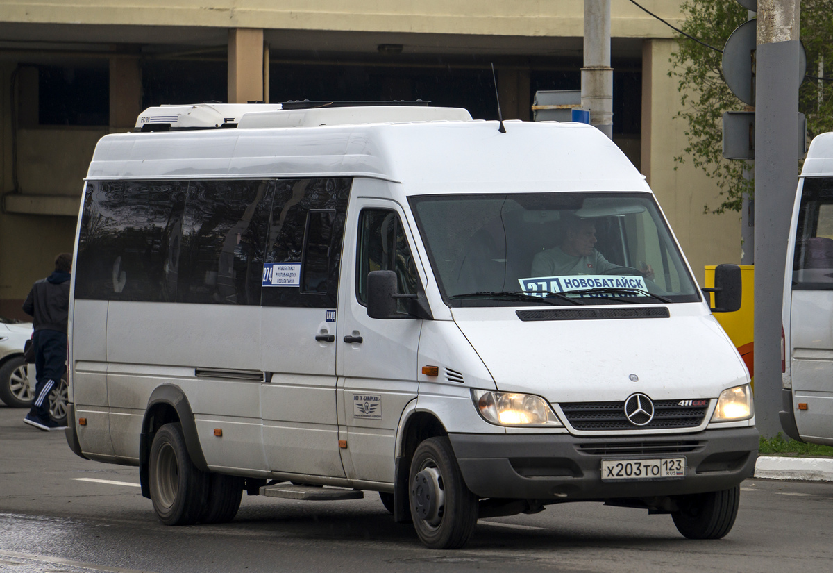 Ростовская область, Луидор-223237 (MB Sprinter Classic) № Х 203 ТО 123