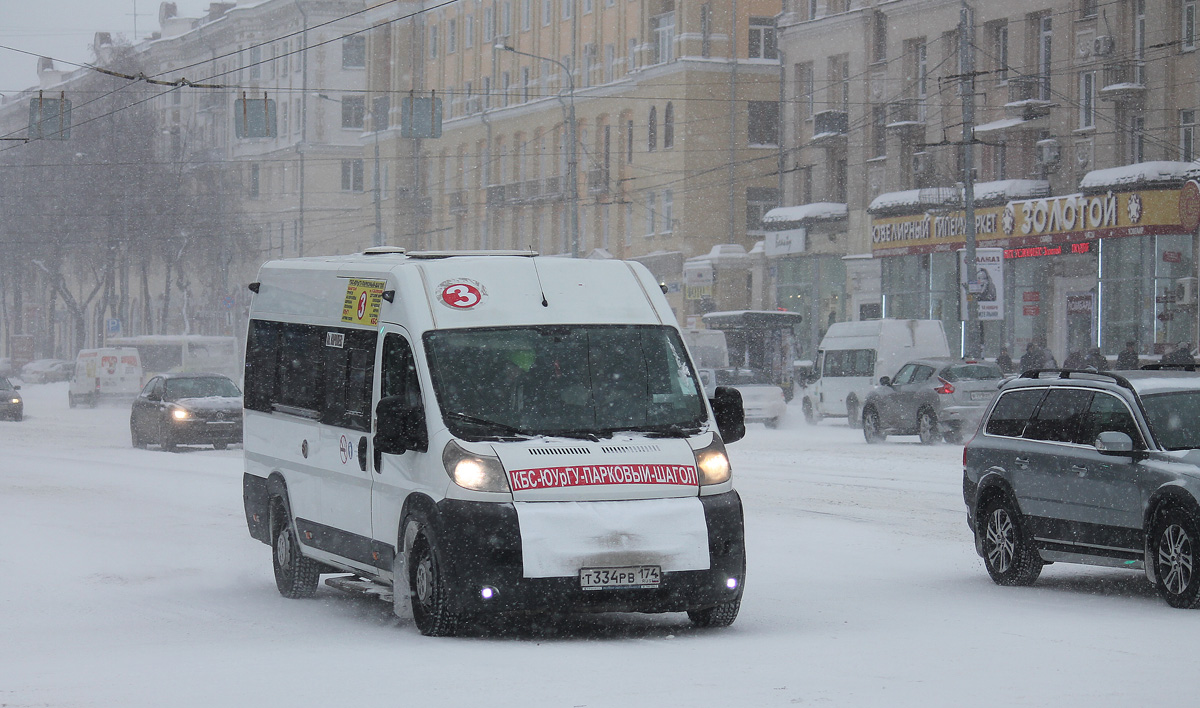 Челябинская область, Нижегородец-2227SK (Peugeot Boxer) № Т 334 РВ 174