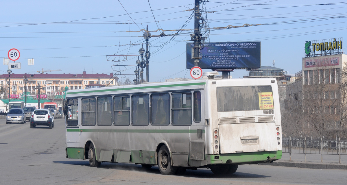 Омская область, ЛиАЗ-5256.35 № У 550 АК 55