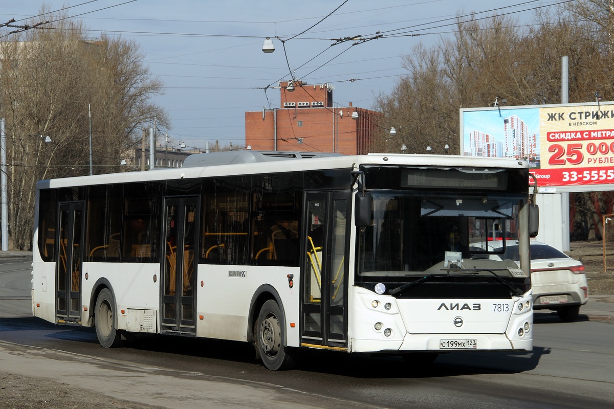 Санкт-Петербург, ЛиАЗ-5292.30 № 7813