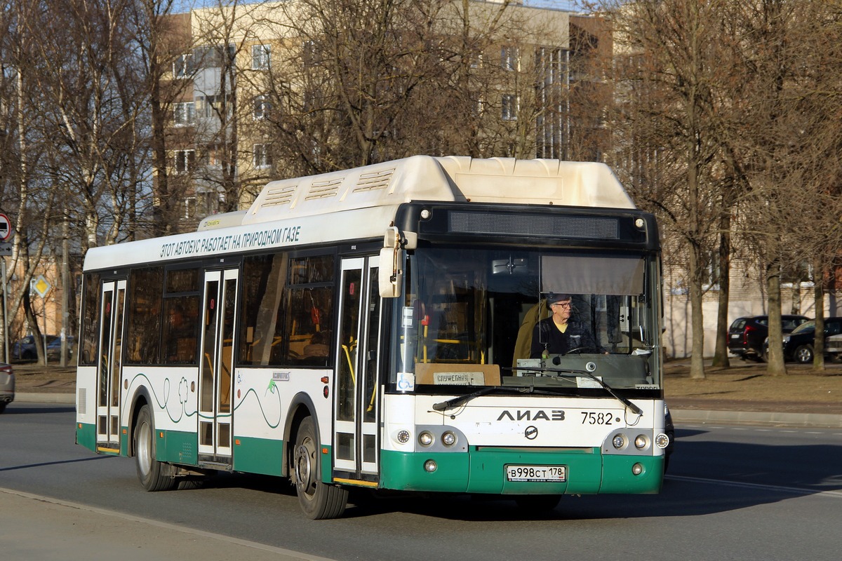 Санкт-Петербург, ЛиАЗ-5292.71 № 7582