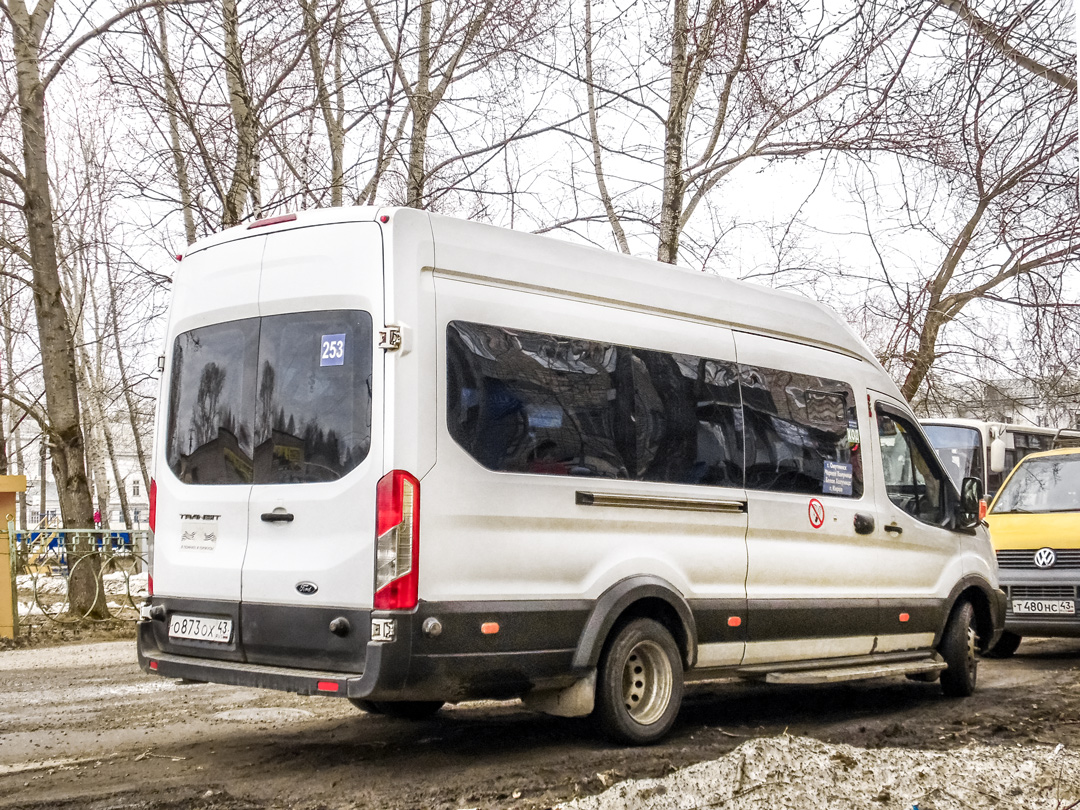 Кировская область, Ford Transit FBD [RUS] (Z6F.ESG.) № О 873 ОХ 43