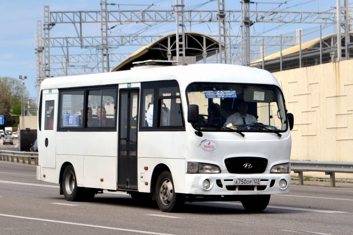 Краснодарский край, Hyundai County LWB C09 (ТагАЗ) № А 750 ОР 123