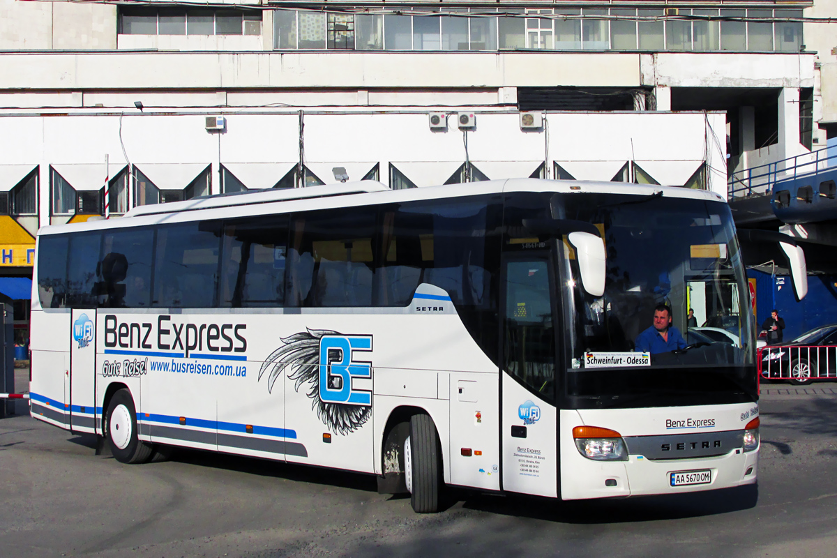 Киев, Setra S416GT-HD/2 № AA 5670 OM