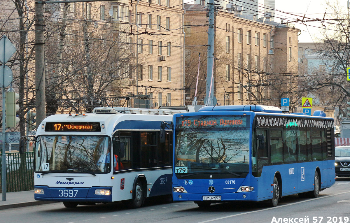 Москва, Mercedes-Benz Conecto II № 08170