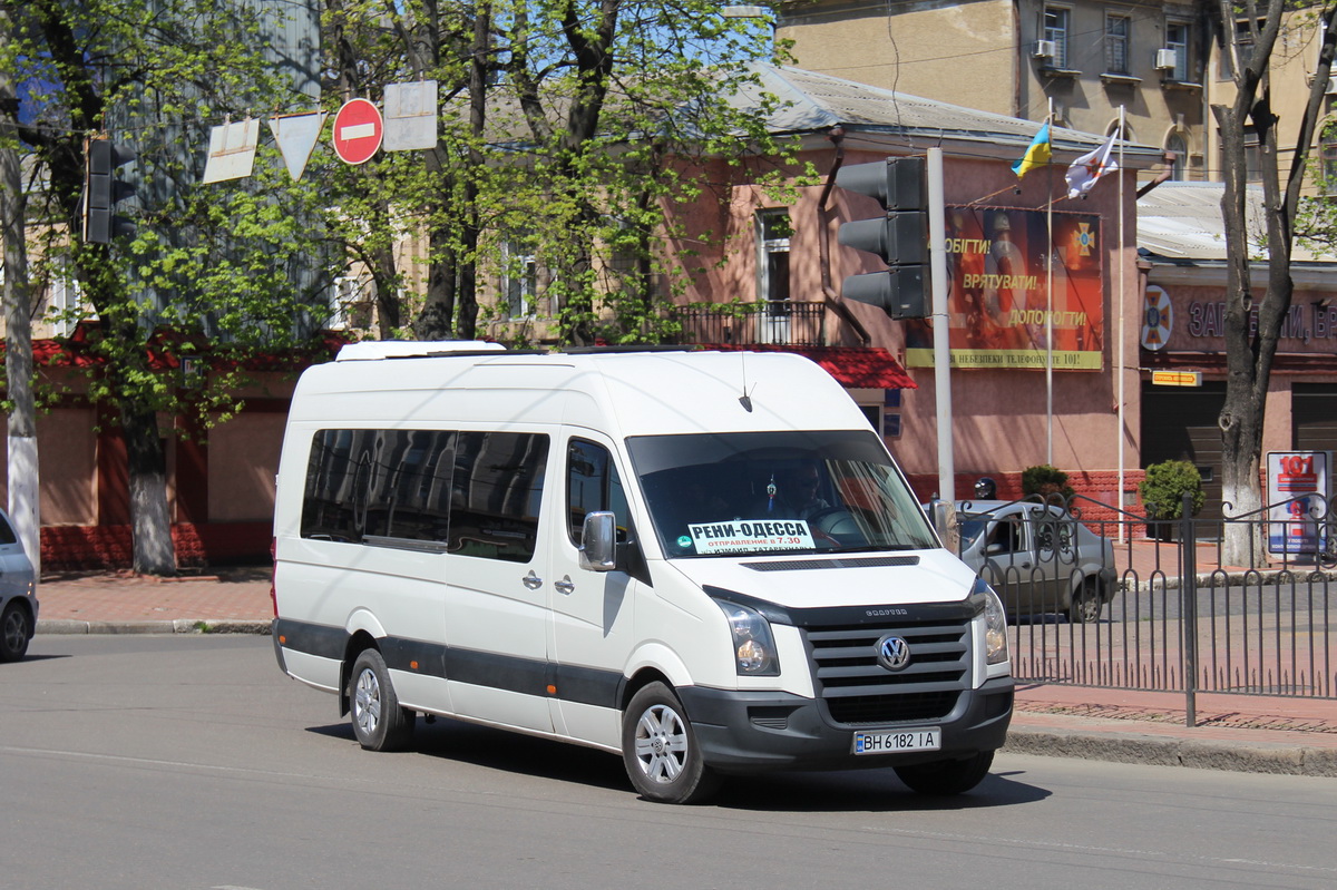 Одесская область, Volkswagen Crafter № BH 6182 IA