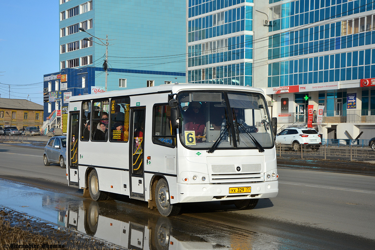 Саха (Якутия), ПАЗ-320302-22 № УХ 329 77