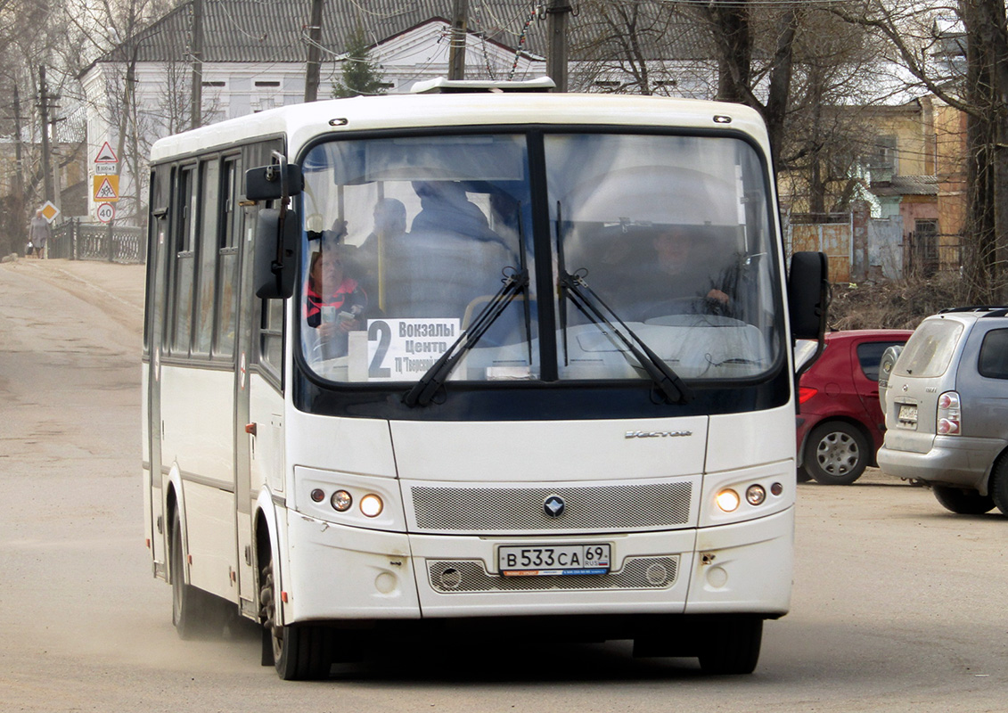 Тверская область, ПАЗ-320412-04 "Вектор" № В 533 СА 69