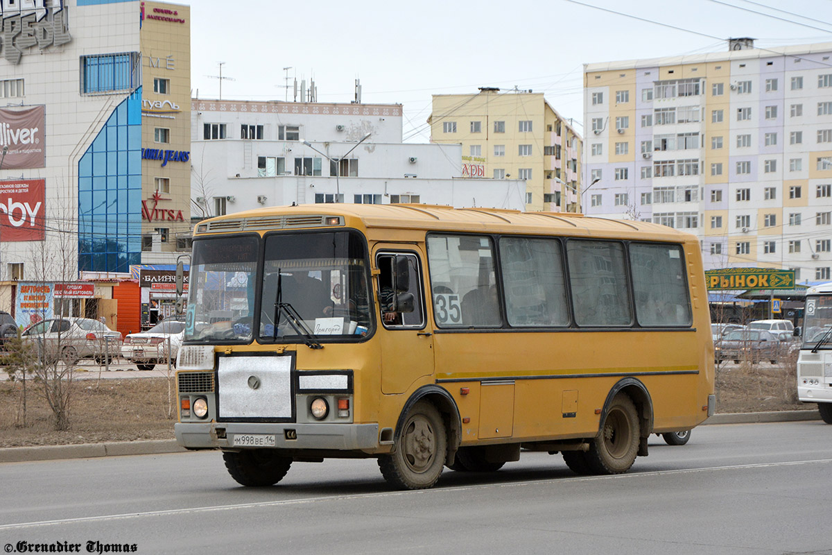 Саха (Якутия), ПАЗ-320538-70 № М 998 ВЕ 14