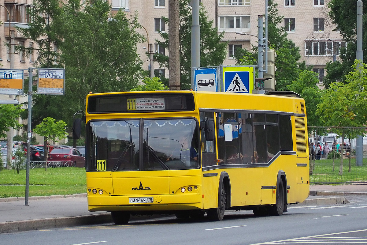 Санкт-Петербург, МАЗ-103.465 № В 314 АХ 178