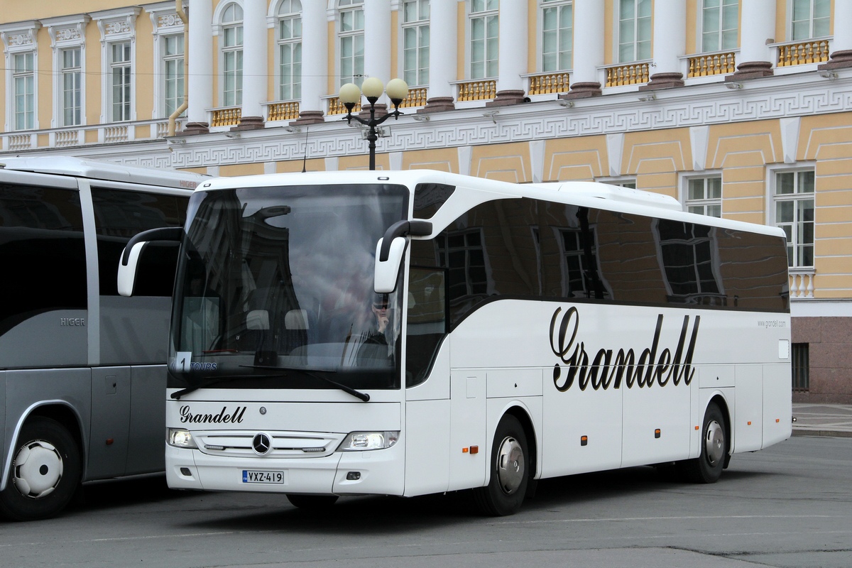 Финляндия, Mercedes-Benz Tourismo II 15RHD № VXZ-419