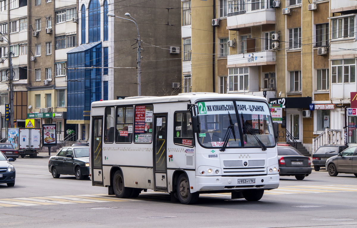 Ростовская область, ПАЗ-320302-11 № 00053