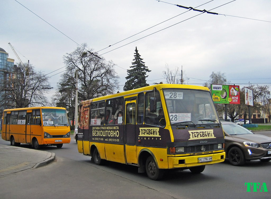 Volinskaya region, BAZ-A079.14 "Prolisok" Nr. AC 2786 AM