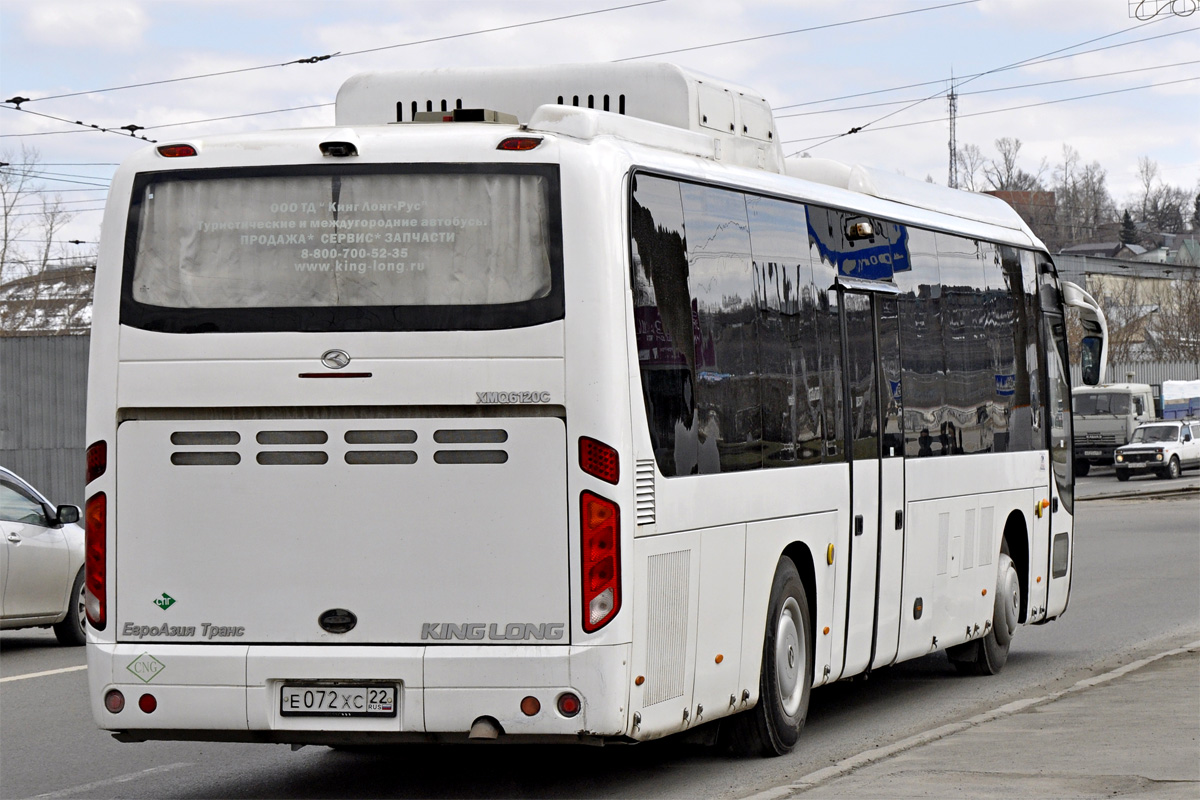 Алтайский край, King Long XMQ6120C № Е 072 ХС 22 — Фото — Автобусный  транспорт