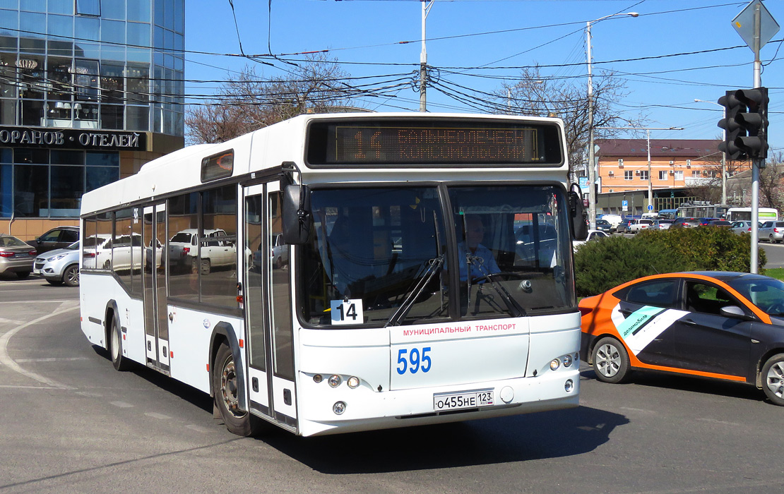 Kraj Krasnodarski, MAZ-103.586 Nr 595