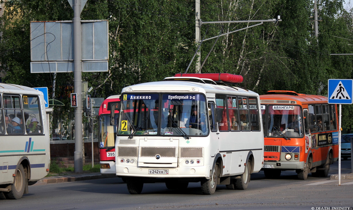 Томская область, ПАЗ-32054 № Е 242 ЕВ 70