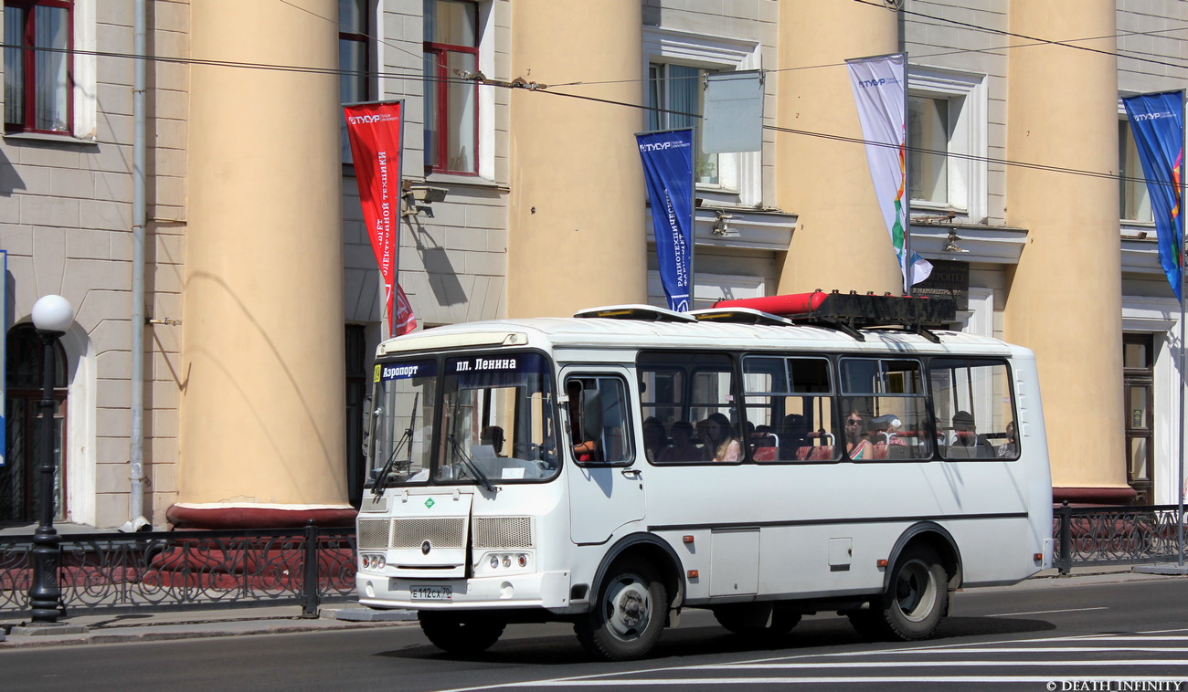 Томская область, ПАЗ-32054 № Е 112 СХ 70